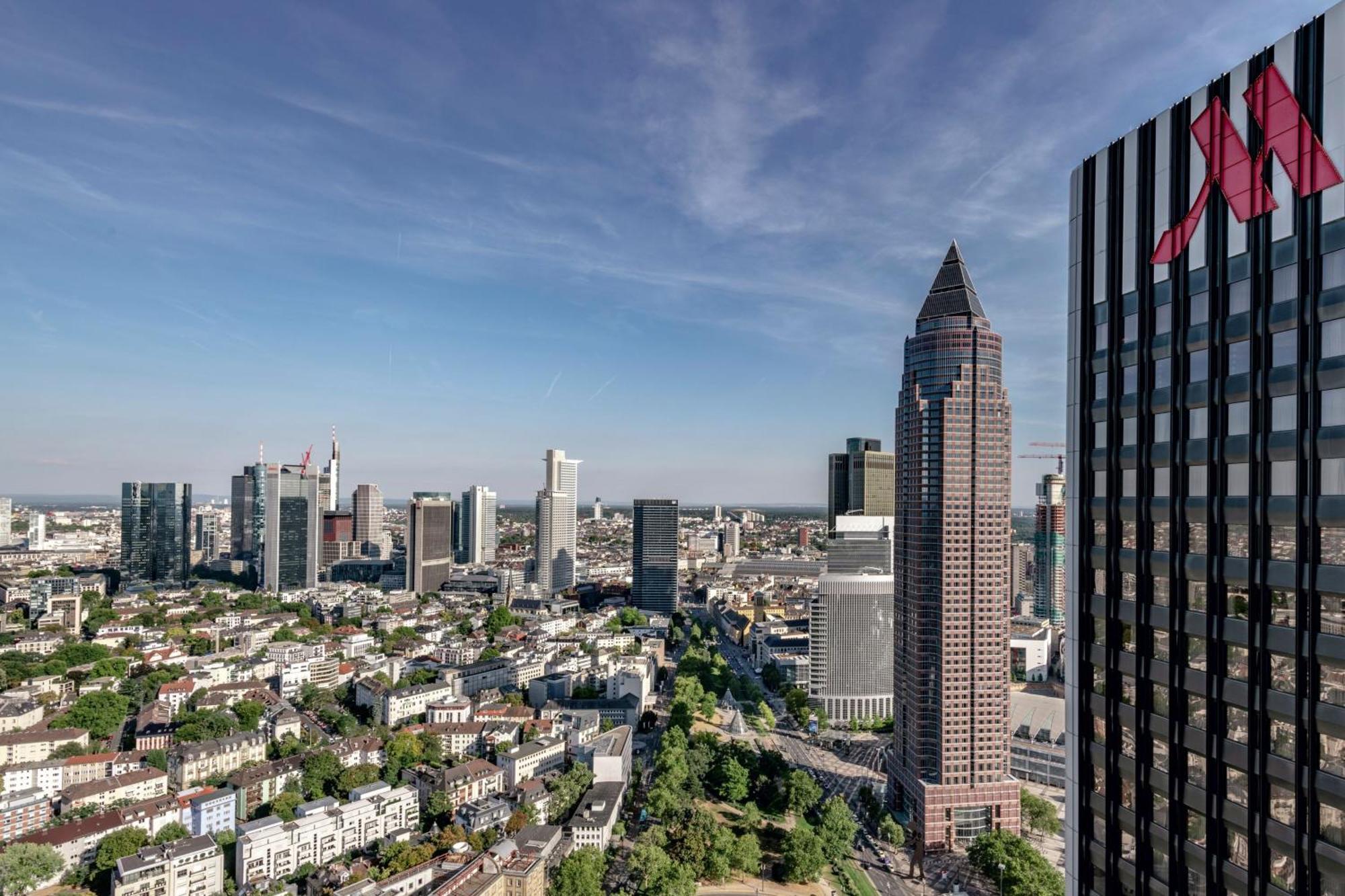 Frankfurt Marriott Hotel Frankfurt am Main Bagian luar foto Frankfurt