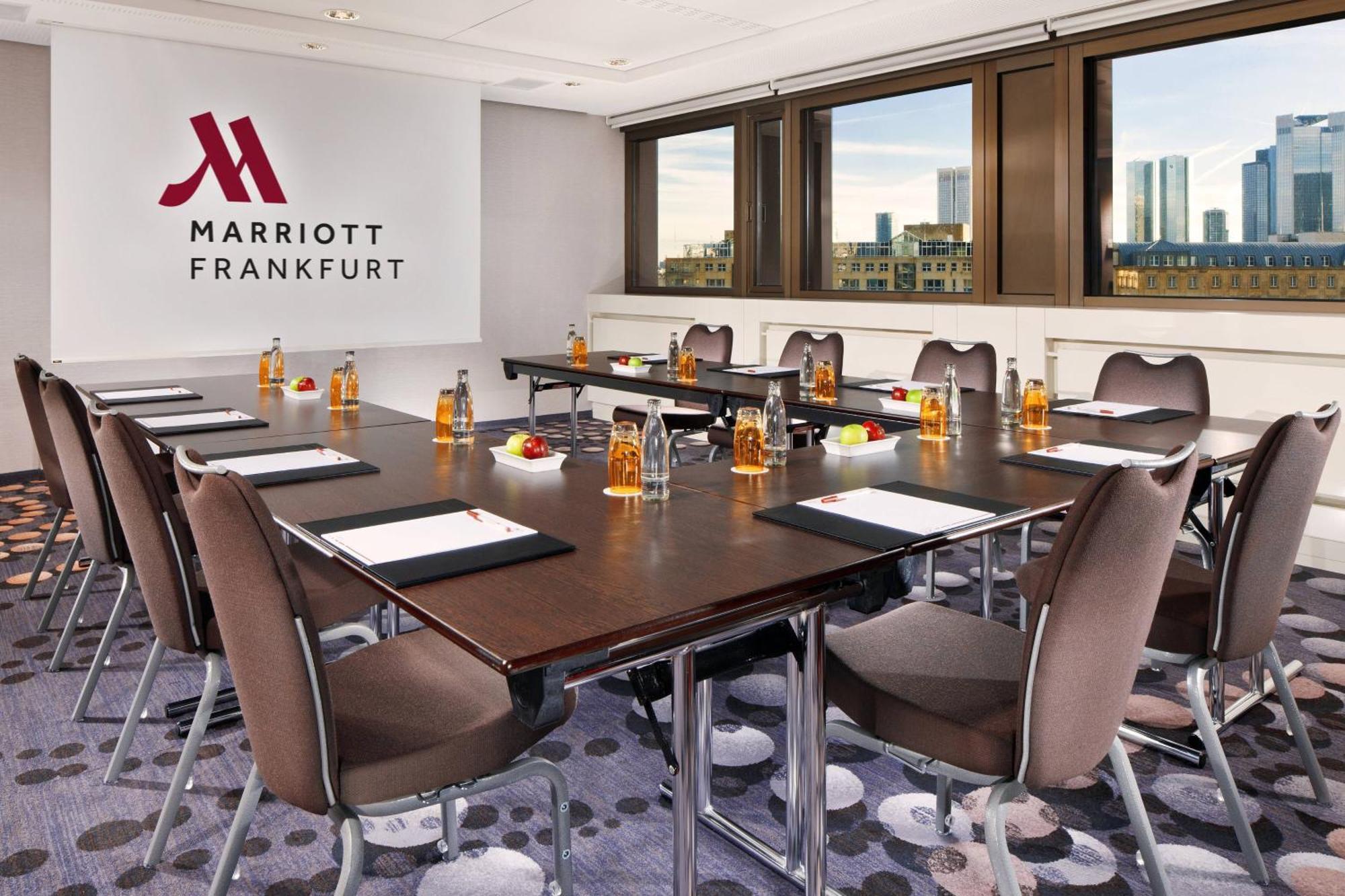 Frankfurt Marriott Hotel Frankfurt am Main Bagian luar foto Meeting room